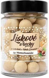 Grizly Lieskové orechy v čokoláde s White Brownie by @mamadomisha 180 g