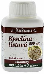 MedPharma Kyselina listová 800 mcg 107 tabliet