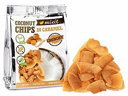 Mixit Kokosové chipsy do vrecka karamel 60 g
