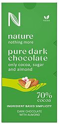 RED Nature Dark chocolate with almond 80 g