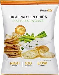 Supplify High Protein Chips kyslá smotana/cibuľa 50 g