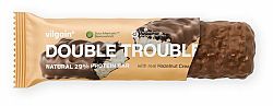 Vilgain Double Trouble Protein Bar Lieskovoorieškový krém s mliečnou čokoládou 55 g
