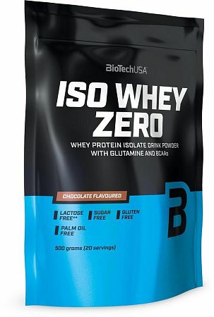 BioTech USA ISO Whey ZERO Lactose free black biscuit (oreo) 500 g