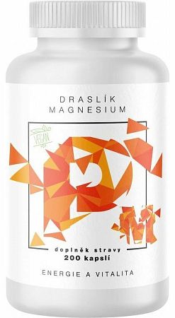 BrainMax Draslík Magnesium 200 kapsúl