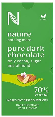 RED Nature Dark chocolate with almond 80 g