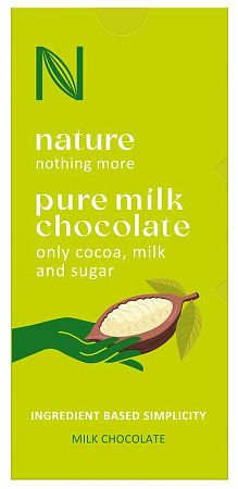 RED Nature Milk chocolate 80 g