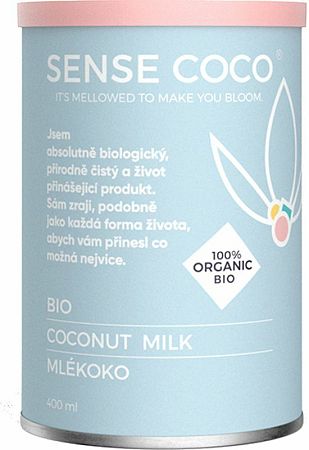 Sense Coco Kokosové mlieko BIO 400 ml