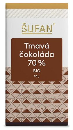 Šufan Tabuľková čokoláda BIO 70 g