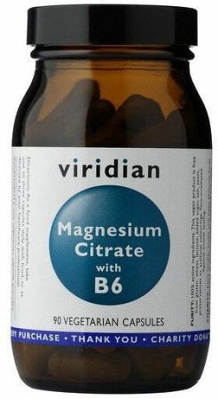 Viridian Magnesium Citrate with Vitamín B6 90 kapsúl